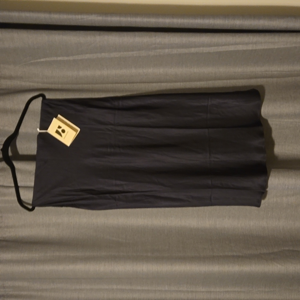 Frank and Oak The Satin Skirt (Navy/Medium)